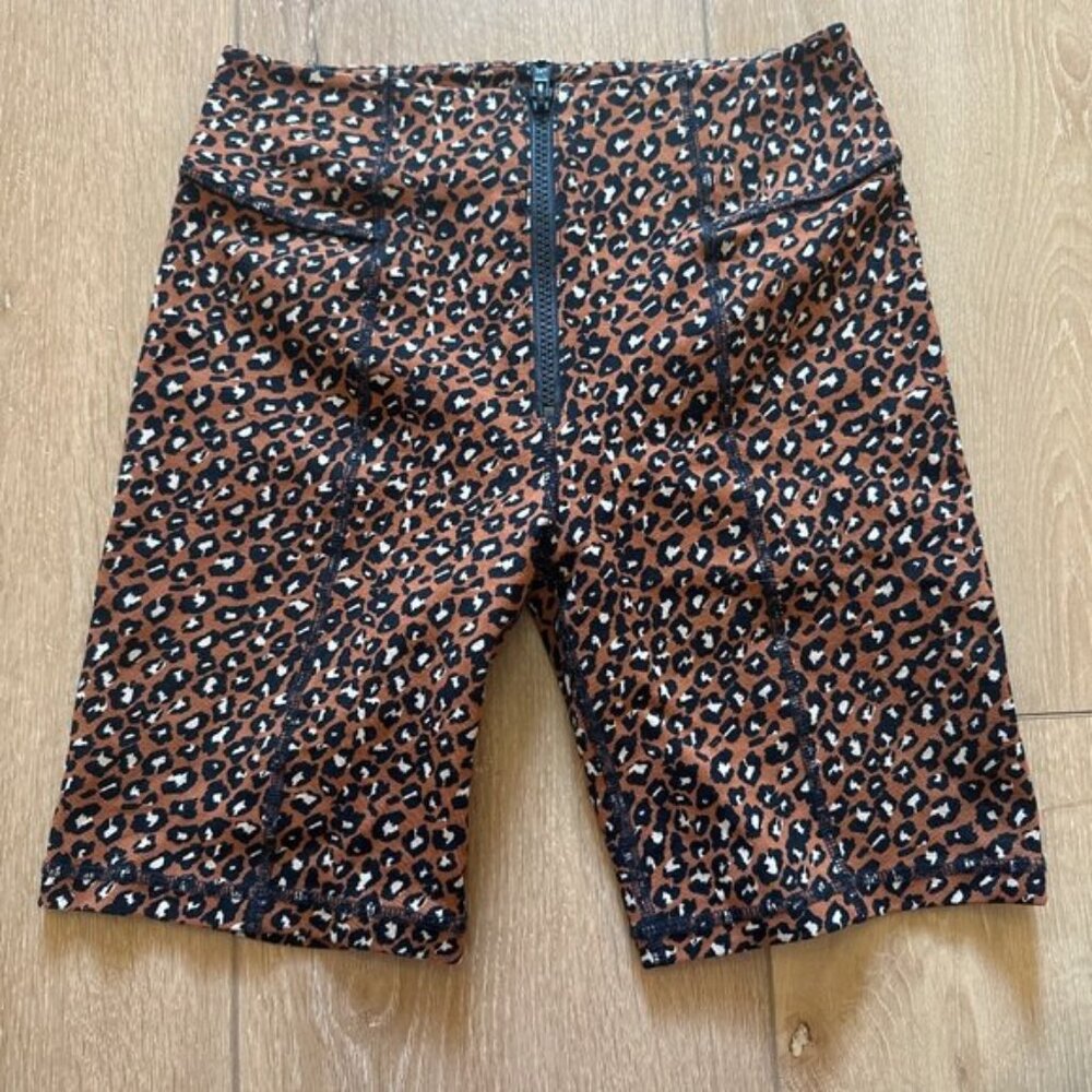 Leopard shorts